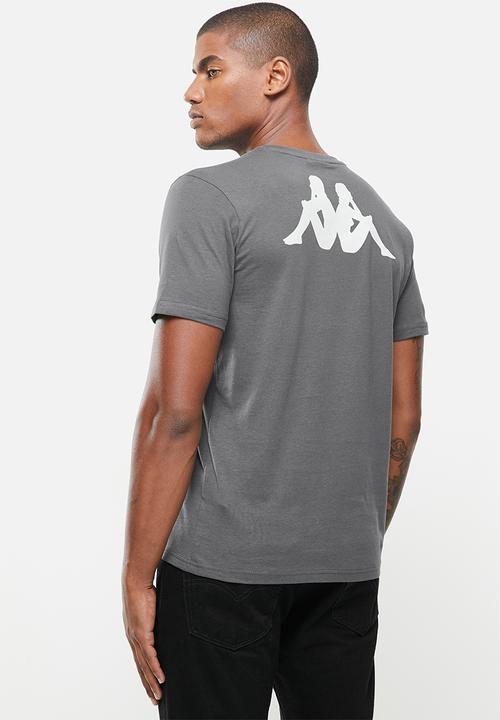 KAPPA - Authentic runis slim tee - dark grey