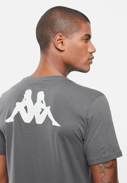KAPPA - Authentic runis slim tee - dark grey