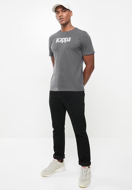 KAPPA - Authentic runis slim tee - dark grey