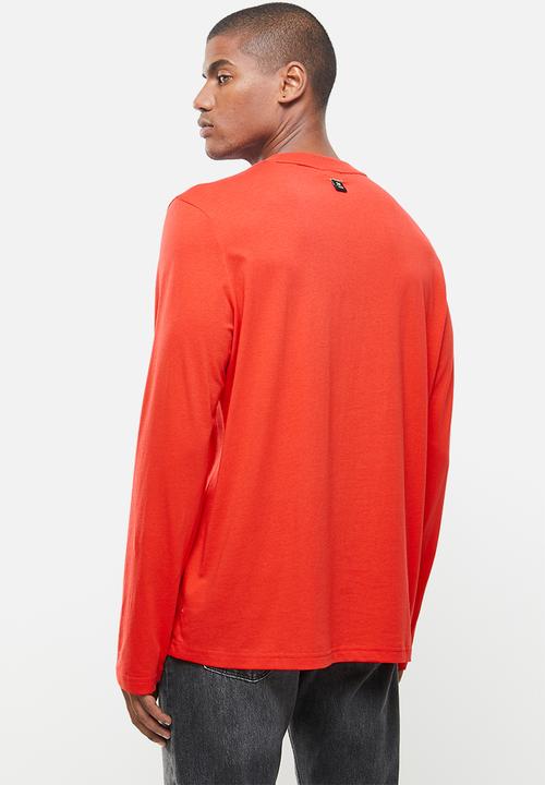 PUMA - Puma x peanuts long sleeve tee - red