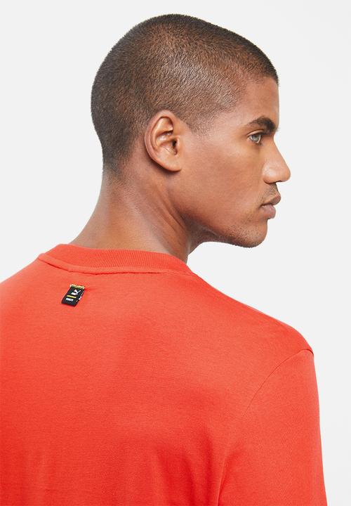 PUMA - Puma x peanuts long sleeve tee - red