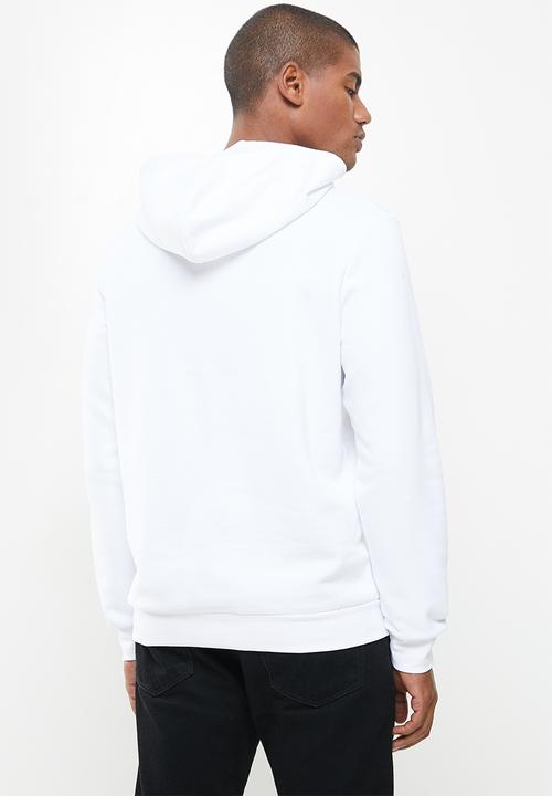 KAPPA - Logo cavil hoodie - white