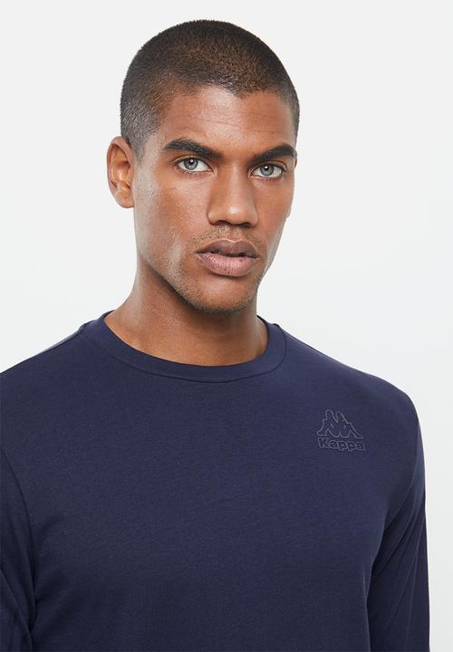 KAPPA - Logo civi sweat top - navy 