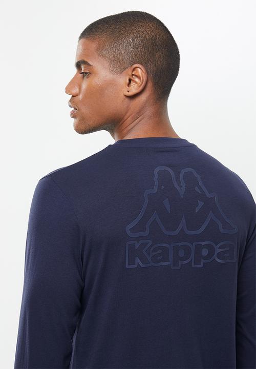 KAPPA - Logo civi sweat top - navy 