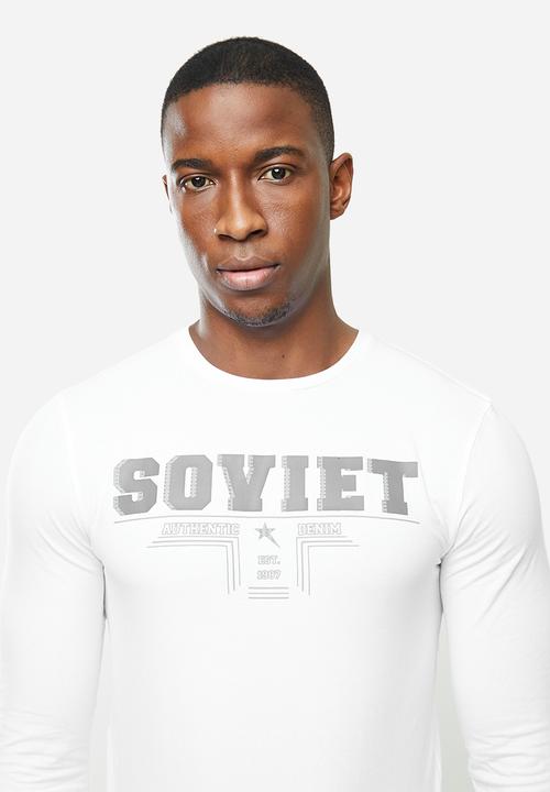 SOVIET - Provo long sleeve tee - white