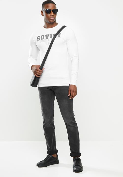 SOVIET - Provo long sleeve tee - white