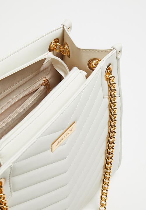 SISSY BOY - Boxy tote - cream