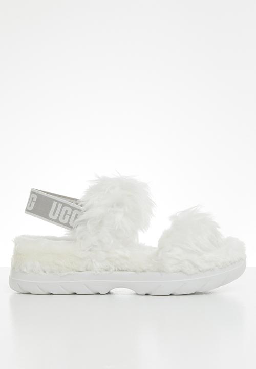 UGG® - Fluff sugar sandal - white
