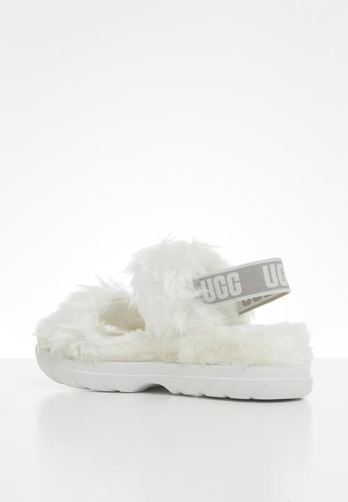 UGG® - Fluff sugar sandal - white
