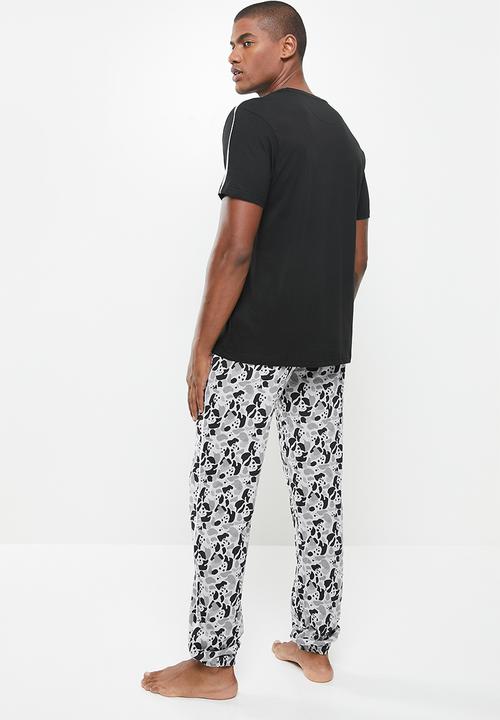 Brave Soul - Panda loungewear - multi