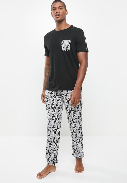 Brave Soul - Panda loungewear - multi