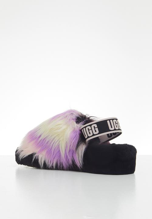 UGG® - Fluff yeah slide tie dye - magnolia