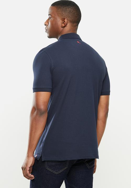 SOVIET - Koufax short sleeve golfer - navy