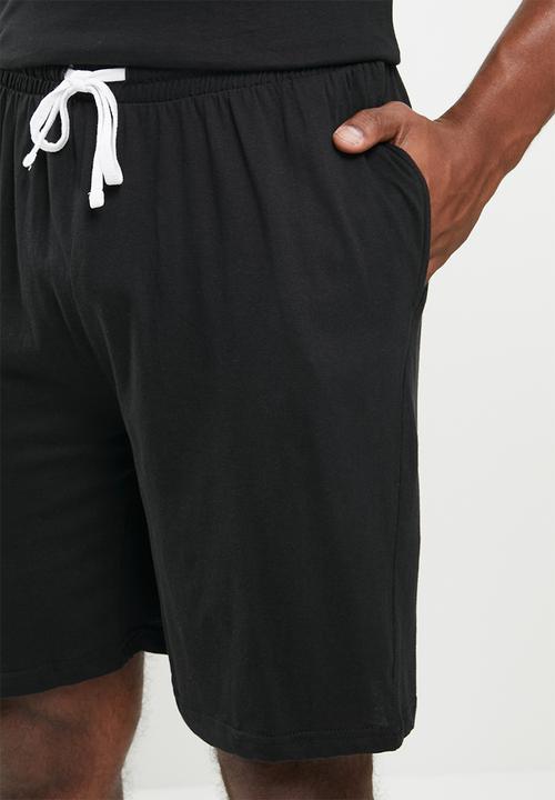 Brave Soul - Ether loungewear - black & white