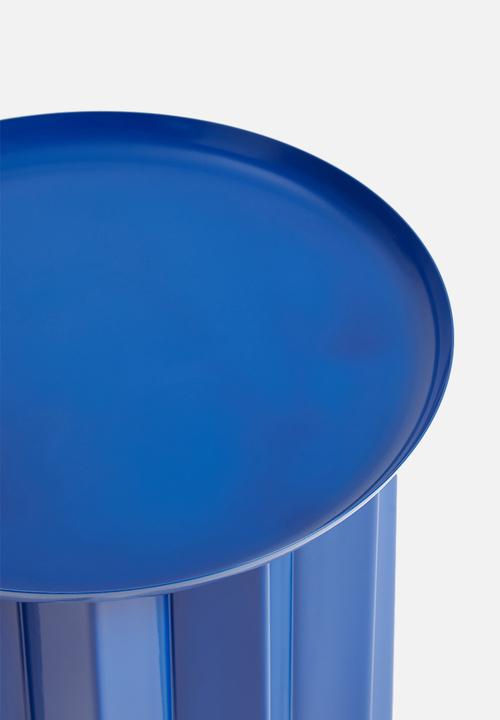 Sixth Floor - Origami side table - blue