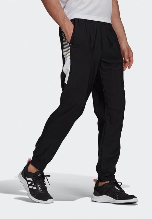 Sl Wv C Pt Pants Black White Adidas Performance Sweatpants Shorts Superbalist Com