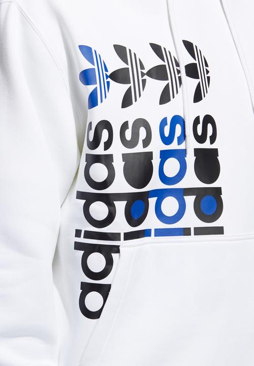 adidas Originals - Frm hooded sweat - white