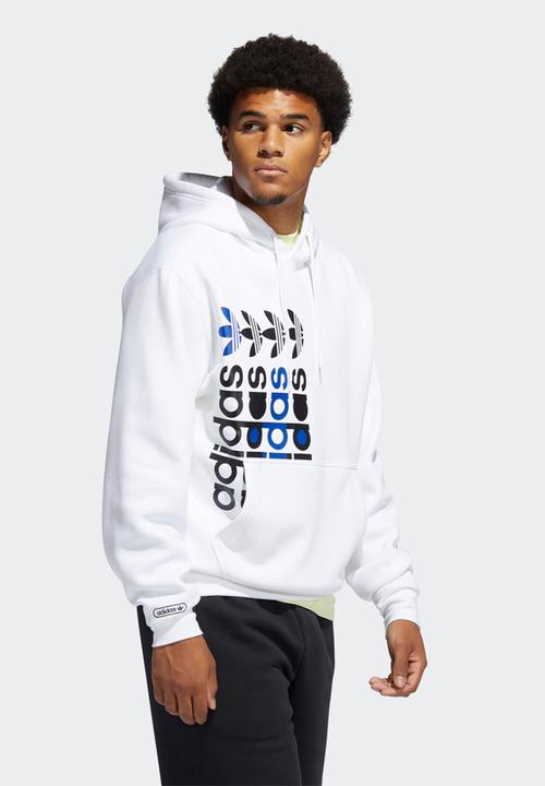 adidas Originals - Frm hooded sweat - white