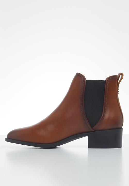 Steve Madden - Dares leather chelsea boot - cognac