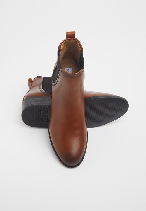 Steve Madden - Dares leather chelsea boot - cognac