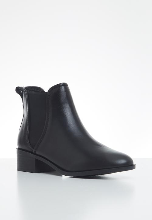 Steve Madden - Dares leather chelsea boot - black