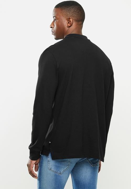 Nautica - Cotton pique polo - black