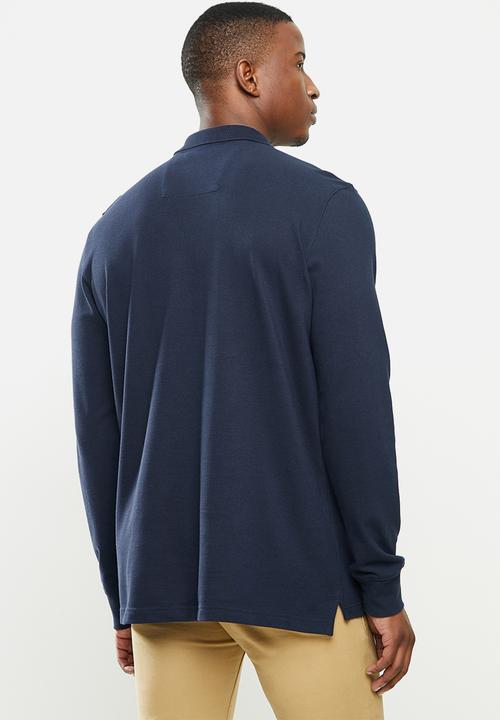 Nautica - Cotton pique polo - navy