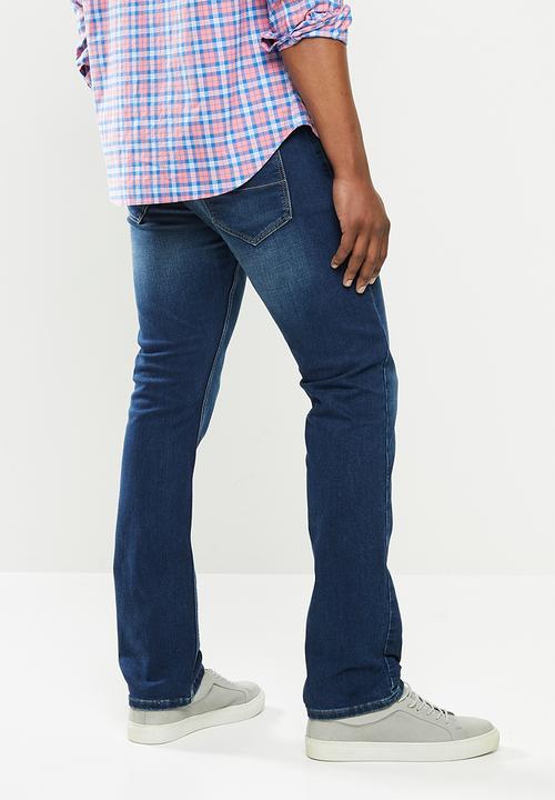 Nautica - Dark stone knit denim - blue