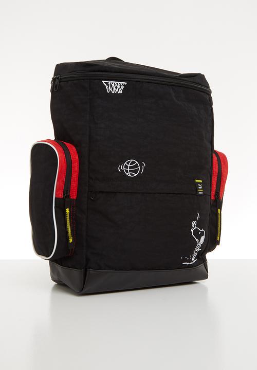PUMA - Puma x peanuts backpack - black