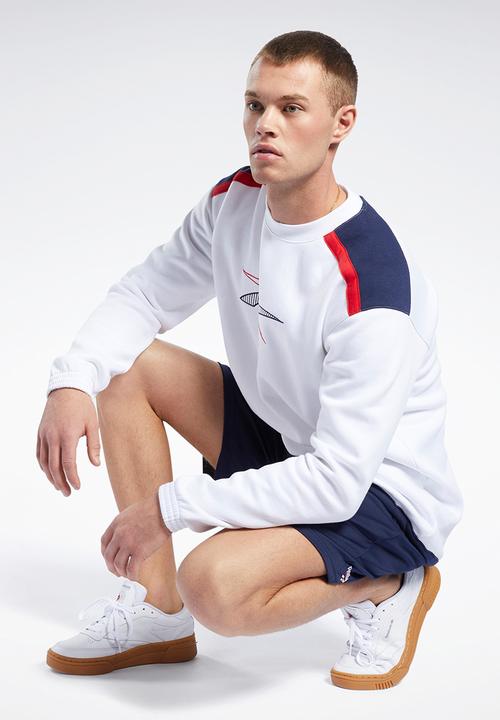 Reebok - Teamsports crew sweatshirt - white