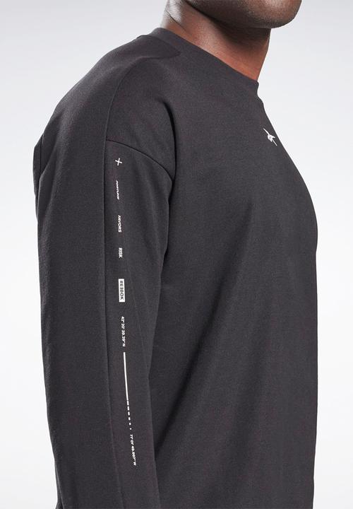 Reebok - Ts ars/utility long sleeve tee - black