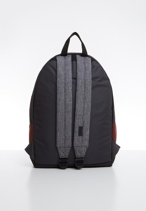 Quiksilver - Everyday poster plus backpack - black & burgundy 
