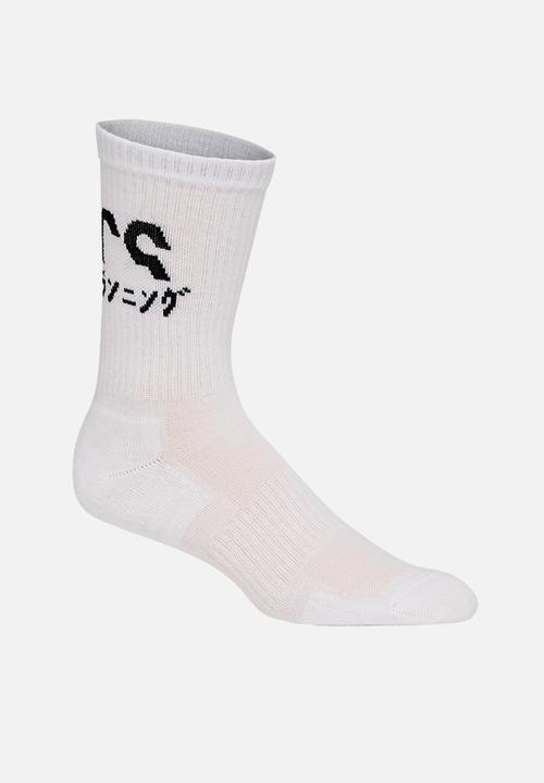 ASICS - 2ppk katakana sock - performance black/white