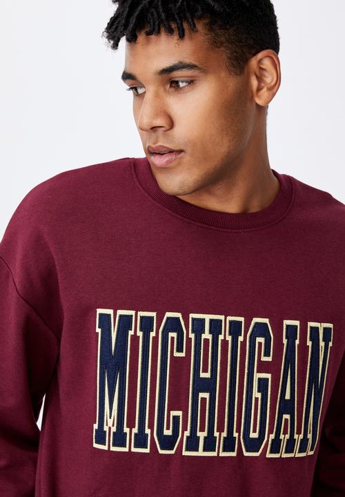 Factorie - Elite oversized crew - merlot