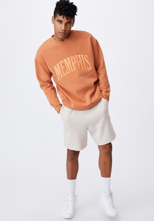 Factorie - Elite oversized crew - faded orange