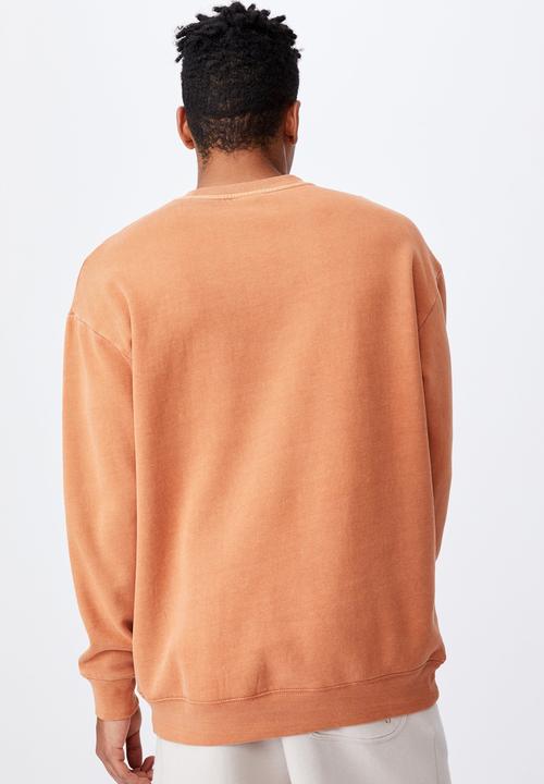 Factorie - Elite oversized crew - faded orange