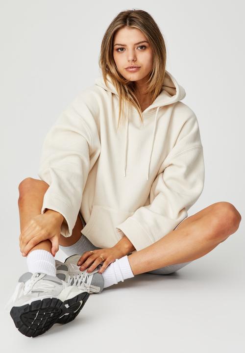 Factorie - Super oversized hoodie - ivory