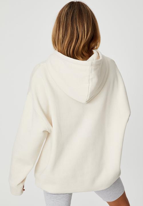 Factorie - Super oversized hoodie - ivory
