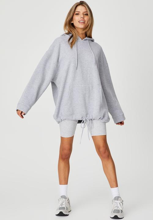 Factorie - Super oversized hoodie - grey marle