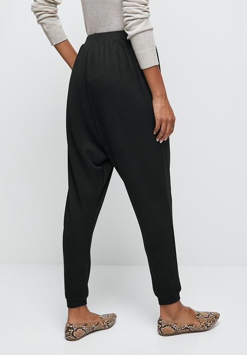 edit - Soft harem pant - black