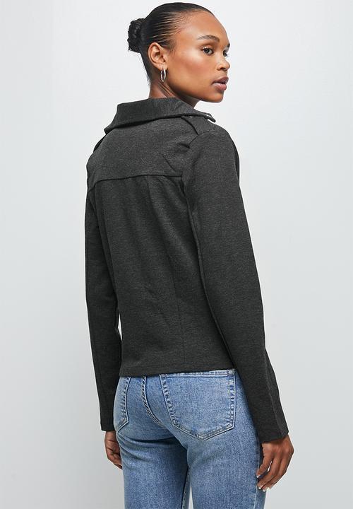 edit - Ponti biker jacket - grey 