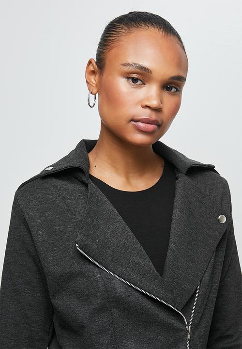 edit - Ponti biker jacket - grey 