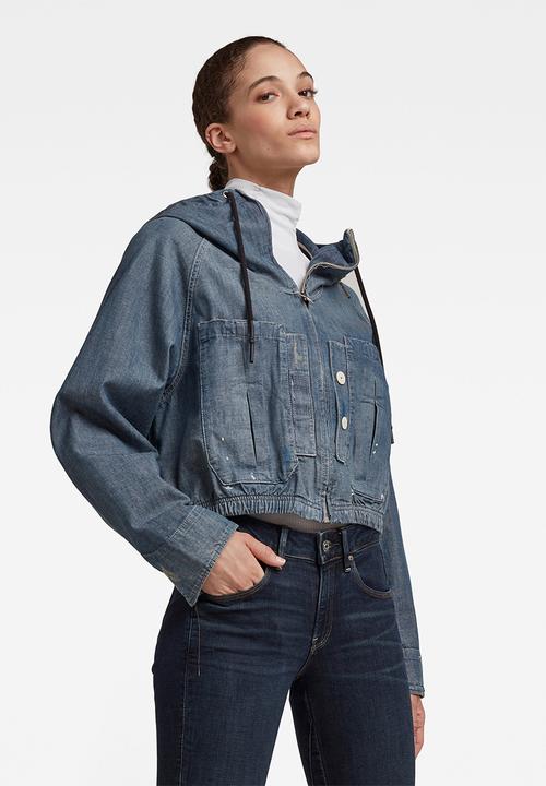 G-STAR - Windbreaker woman - blue