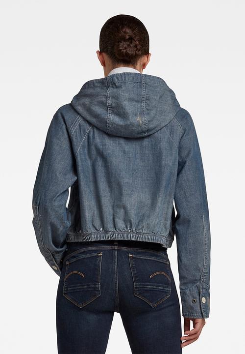 G-STAR - Windbreaker woman - blue