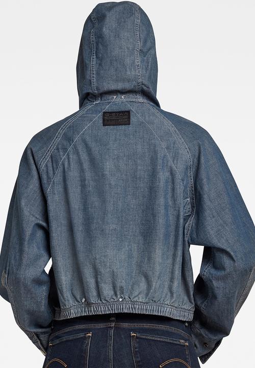 G-STAR - Windbreaker woman - blue