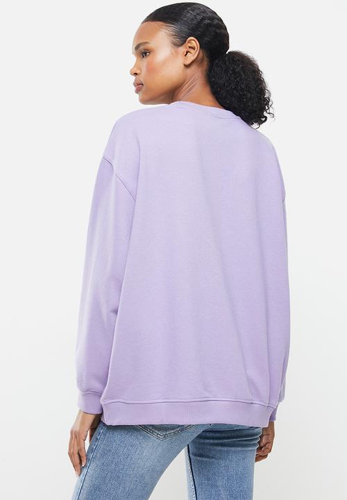 adidas Originals - Originals sweat top - lilac