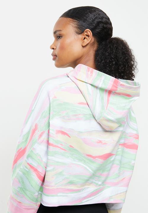 adidas Originals - R.y.v cropped hoodie - multi 