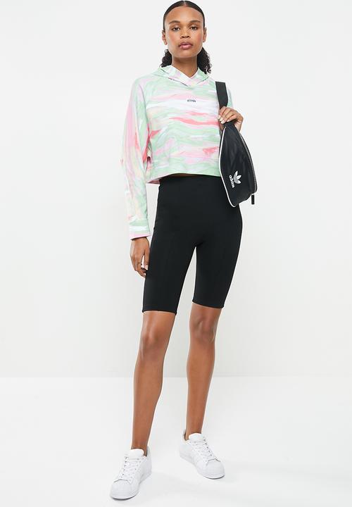 adidas Originals - R.y.v cropped hoodie - multi 