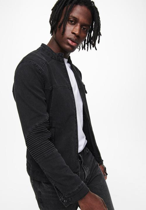 Only & Sons - Ray life jacket - washed black
