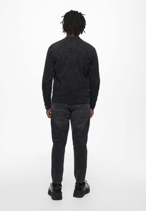Only & Sons - Ray life jacket - washed black